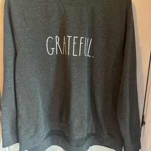 Rae Dunn Grateful Sweatshirt size 1X